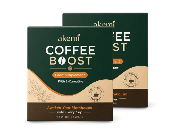 2 boxes of Akemi Coffee Boost